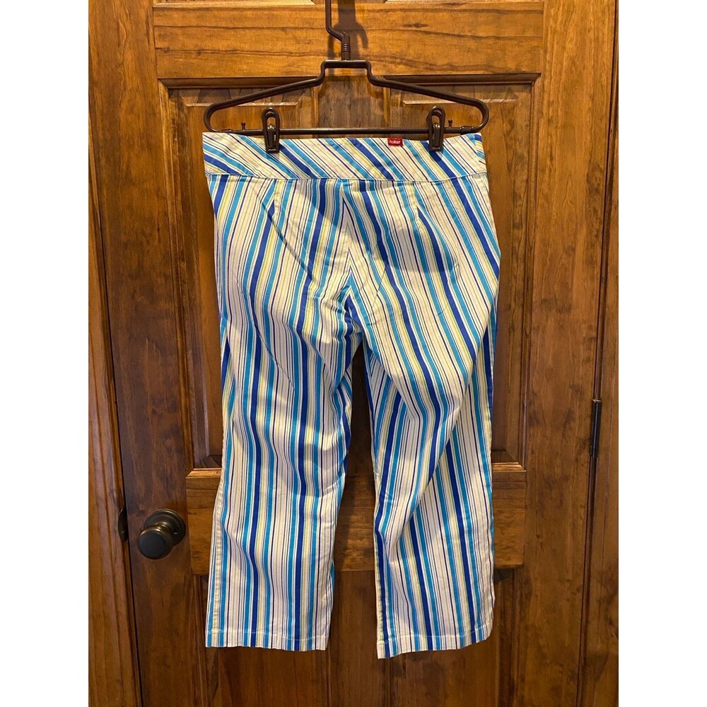 Hollister Pacific Merchants Womens Capris Pants Striped Casual Summer Vacation - Picture 4 of 11